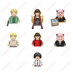 SPY×FAMILY Animation Comics Peripheral Toys Loid Yor Anya Franky Small Doll Anime Action Model Figures Collection