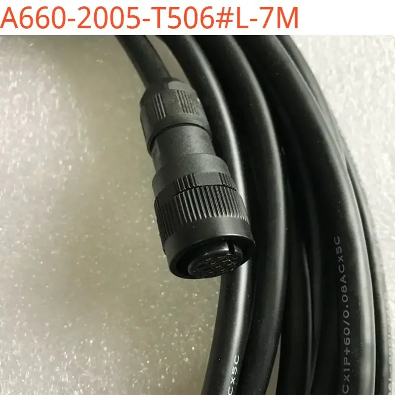 Merek baru asli encoder kawat A660-2005-T506 # L-7M Fanuc encoder kawat lurus