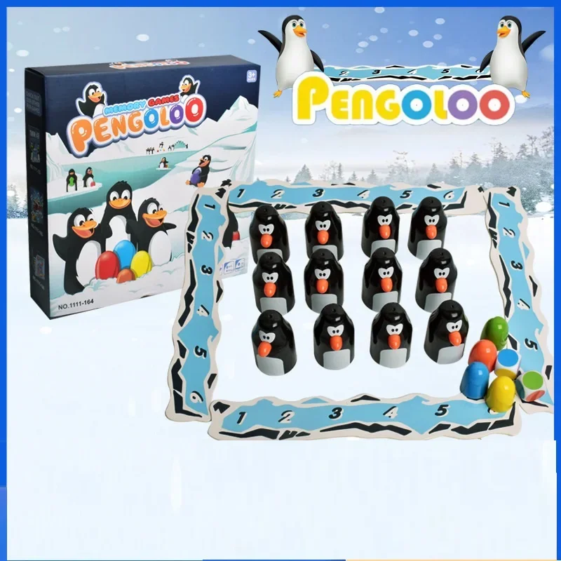 

Antarctic Little Penguin children's training puzzle toy parent-child board game 3-4-5 years old interactive