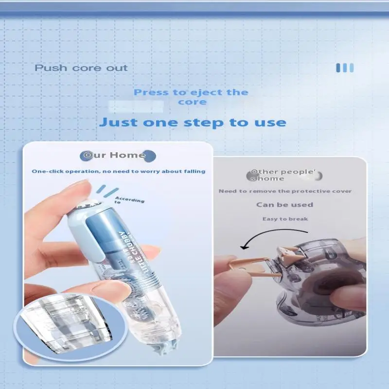 

Клейкая лента с милыми точками, двусторонний клейкий ролик, многоразовая для детей, девочек, фотоальбом «сделай сам», школьные канцелярские принадлежности