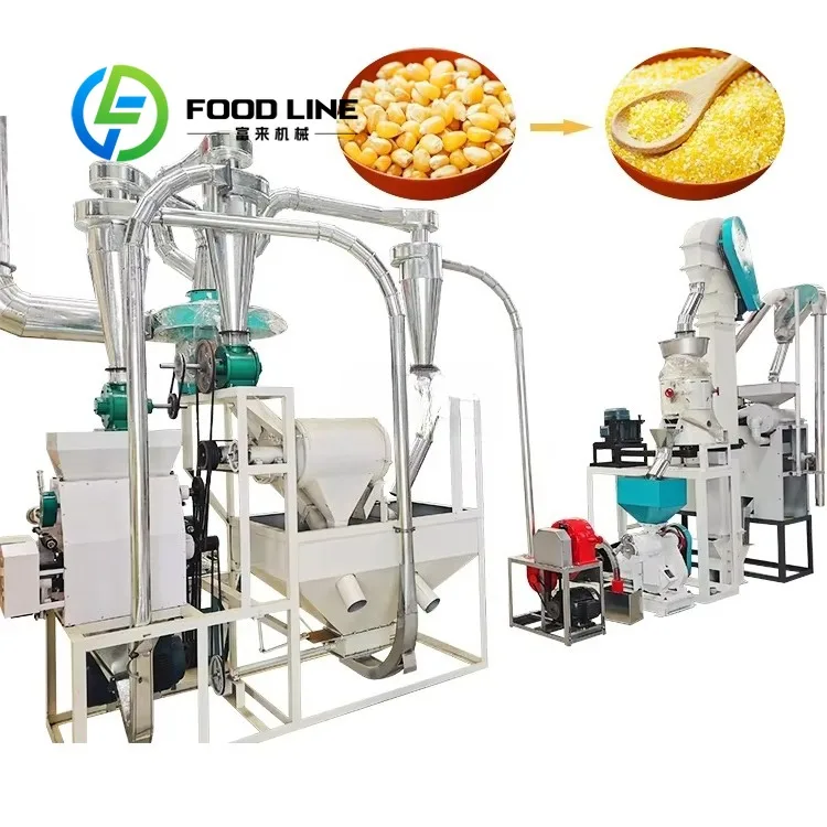 Automatic Wheat Milling Line Unattended Material Transport And Processing Reduce Manual Work For Long Time Continuous Production