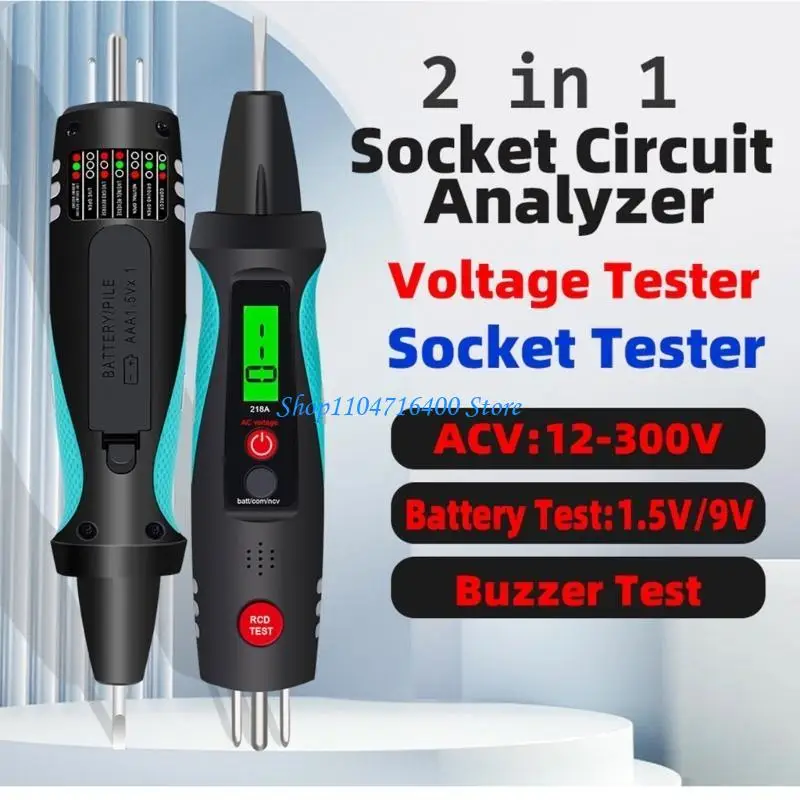 y1gd Automotive Circuit Tester Multifunctional Car Electrical Repair Tool with Measurement for Quick Troubleshooting