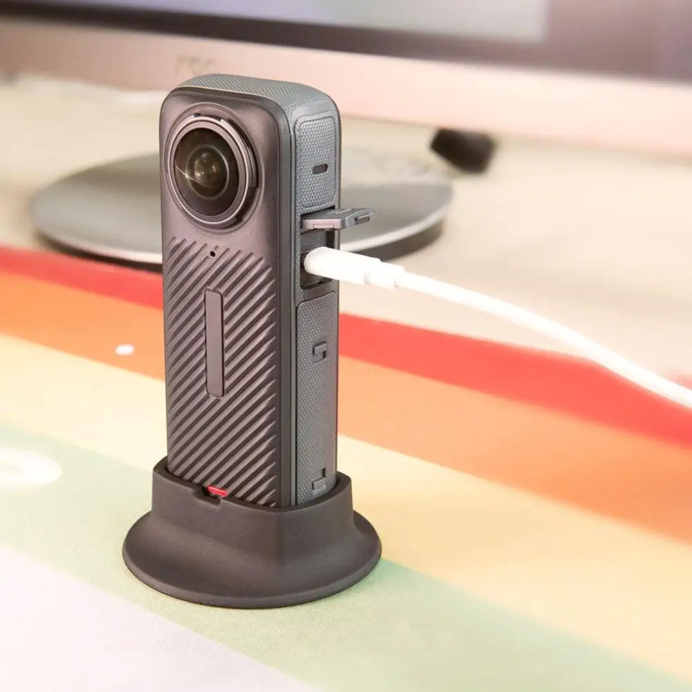 滑り止めカメラベース、シリコン固定ブラケット、拡張安定性、破損防止、カメラアクセサリー、insta360 x4、g1e7