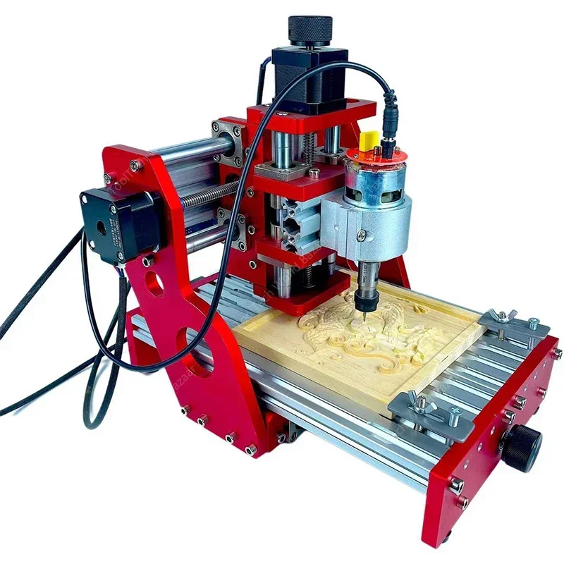 Red Cnc1419 Standard Edition All Metal Small Desktop Metal Engraving Machine Cnc Engraving Machine