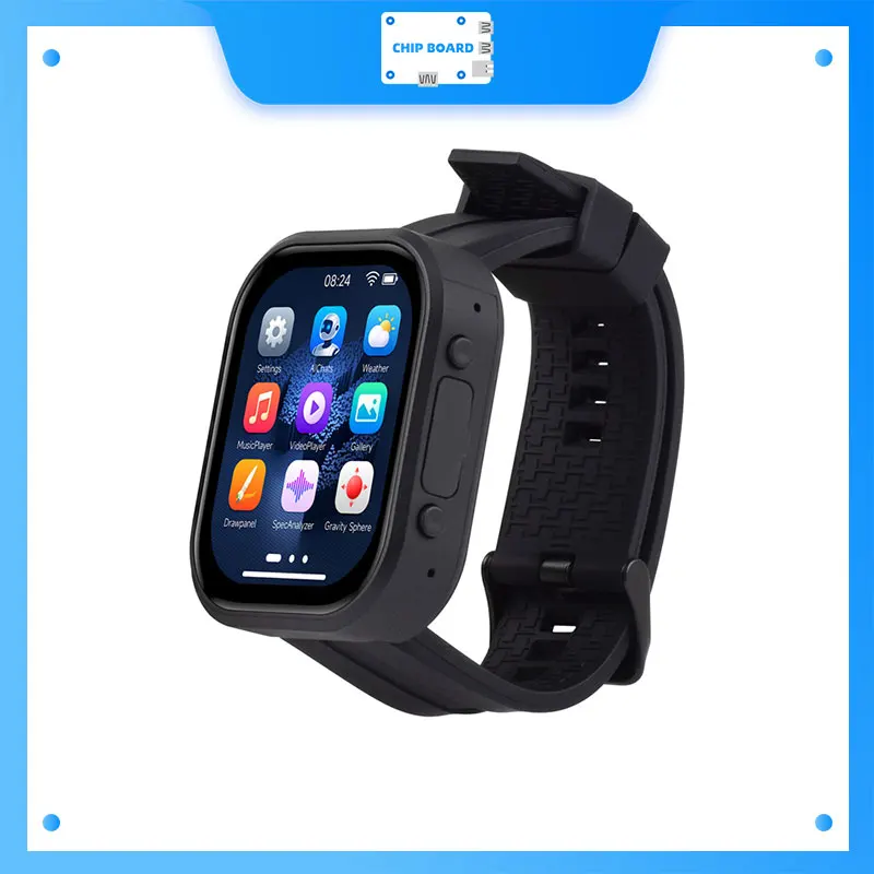 Waveshare ESP32-S3 2.06 Inch AMOLED Touch Display Watch Board 410x502 Pixels 32 Bit LX7 Dual Core QSPI Interface