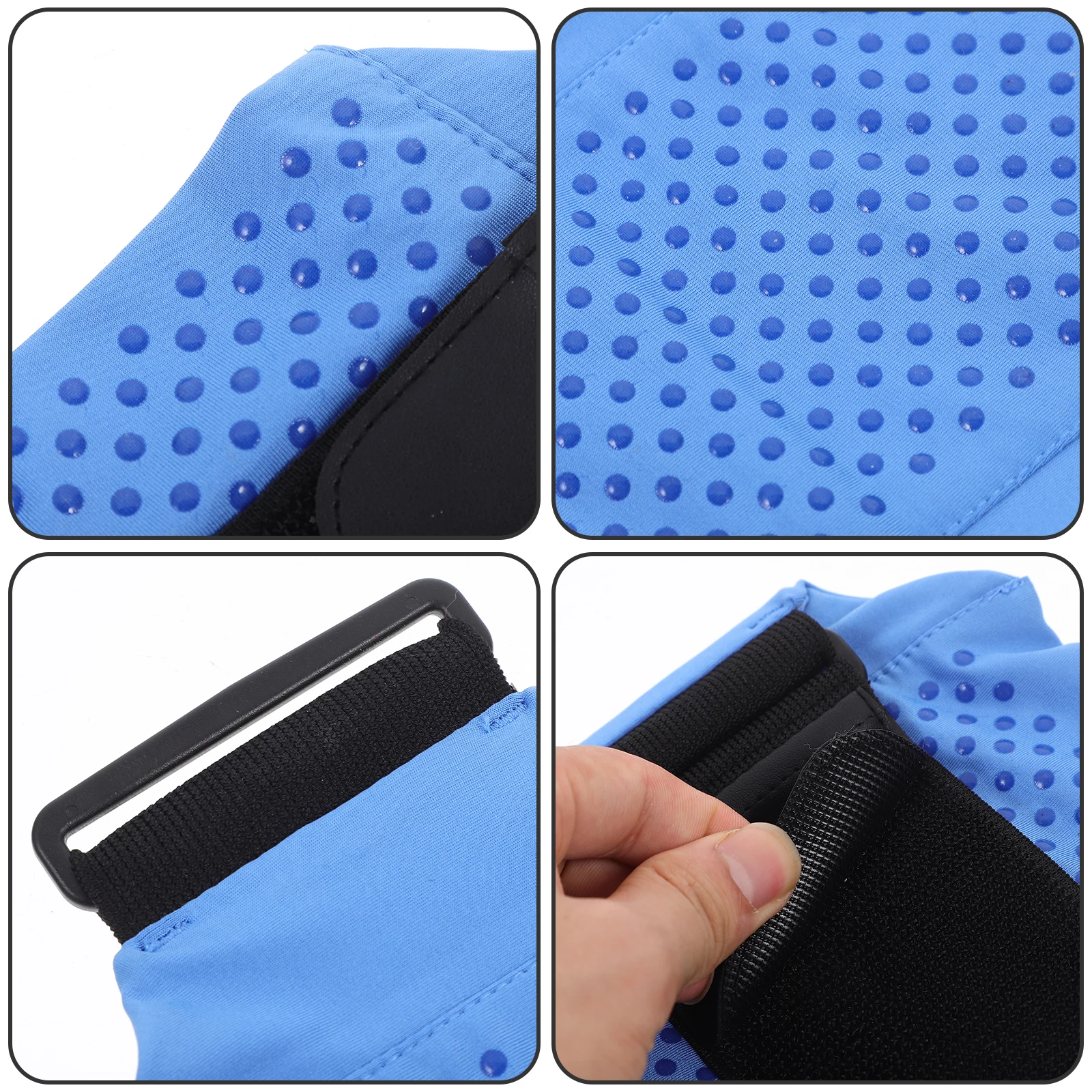 Sports Leg Phone Bag Elastic Adjustable Strap Running Cycling Travel Outdoor Mobile Phone Calf Holder for Workout Hunting