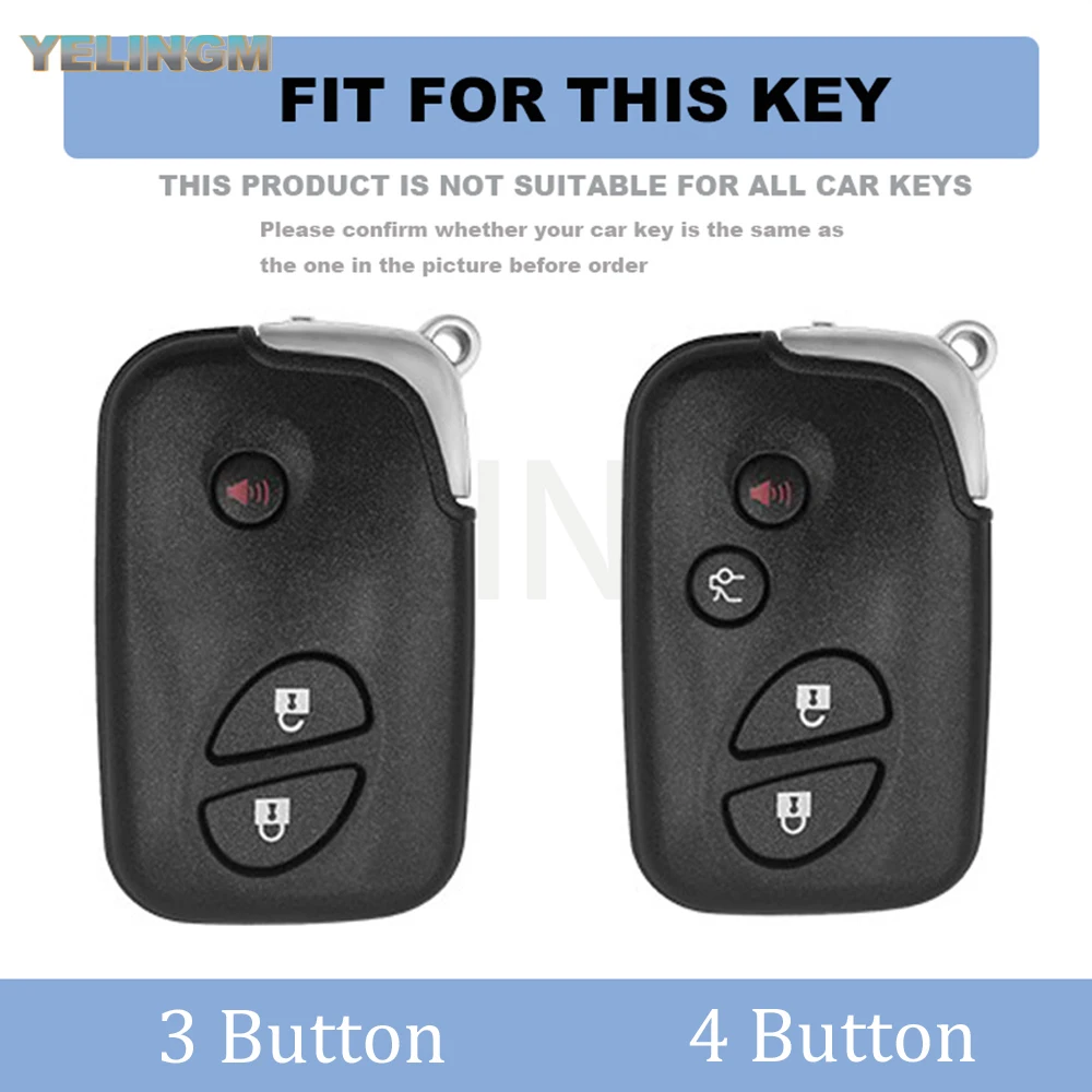 TPU Case Shell For Lexus Key Fob Cover Keychain for Lexus GX460 RX350 IS250 LX570 ES350 IS350 GS430 GS300 GS450h Key Protector