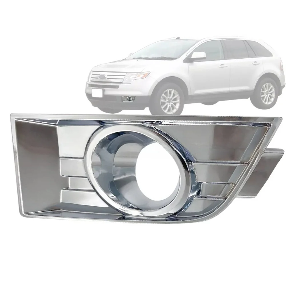 

1Pair Car Chrome Fog Light Bezel For FORD FOR-EDGE 2007 2008 2009 2010 Models Front Bumper Fog Lamp Hood Frame ﻿