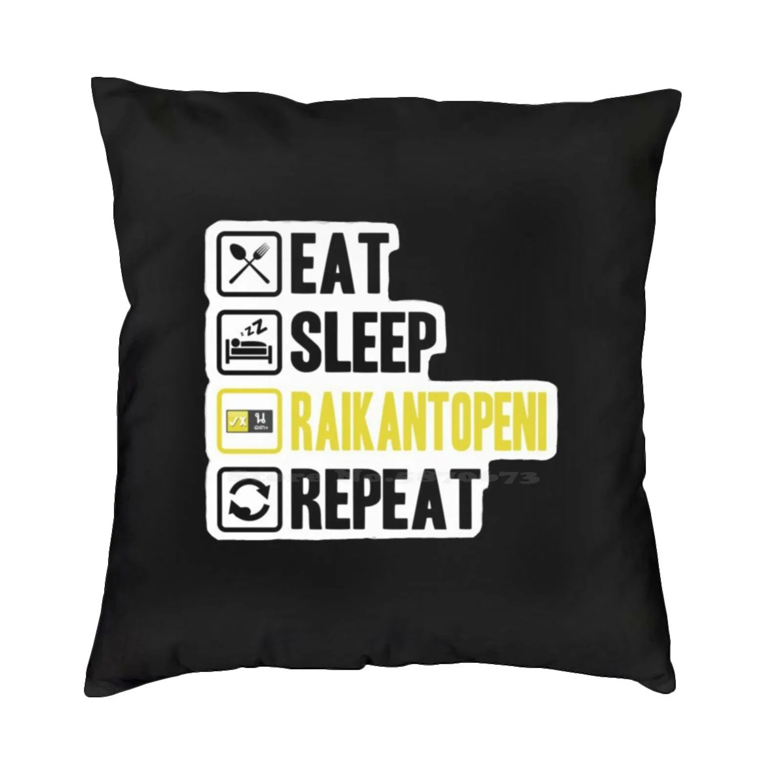 Eat , Sleep , Bl , Repeat Pillow Cover Hug Pillowcase Boyslove Blseries Thai Bl Korean Bl Gmmtv Geminifouth My School President