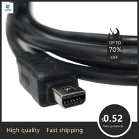 Top USB 12pin Data Cable for Olympus U500 U600 U700 SZ-10 SP570 SP590 SP700 SP800