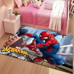 Marvels Spiders-Mans cartoon carpet Tatami Girl Children Room Carpet Carpet Antiskid Area Rug Baby Livingroom Tapete Customized