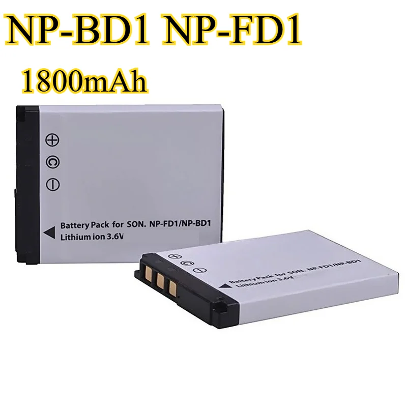 1800Mah NP-BD1 NP-F… - image