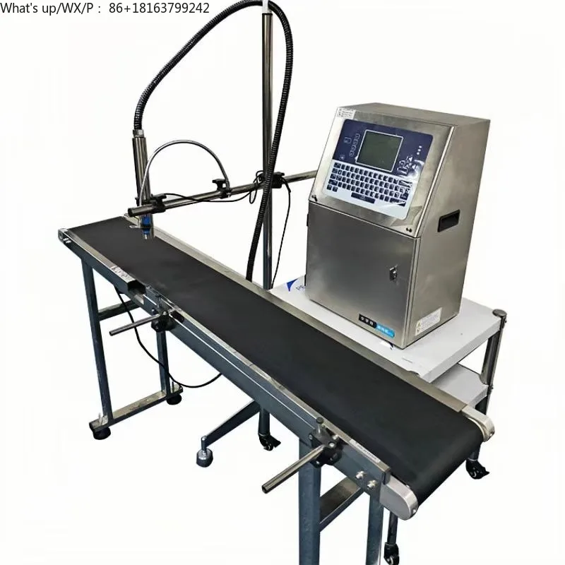 

Inkjet Printer Batch Coding Online Inkjet Expiry Date Printer Continuous Inkjet Printer Label Printing