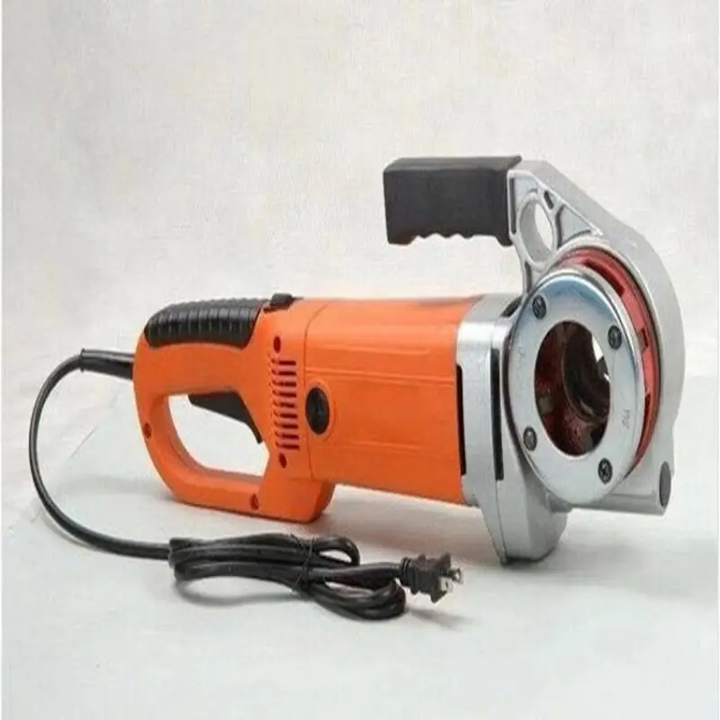 220V 2300W Portable Handheld Electric Threading Machine Outdoor Portable Electric Threading Machine