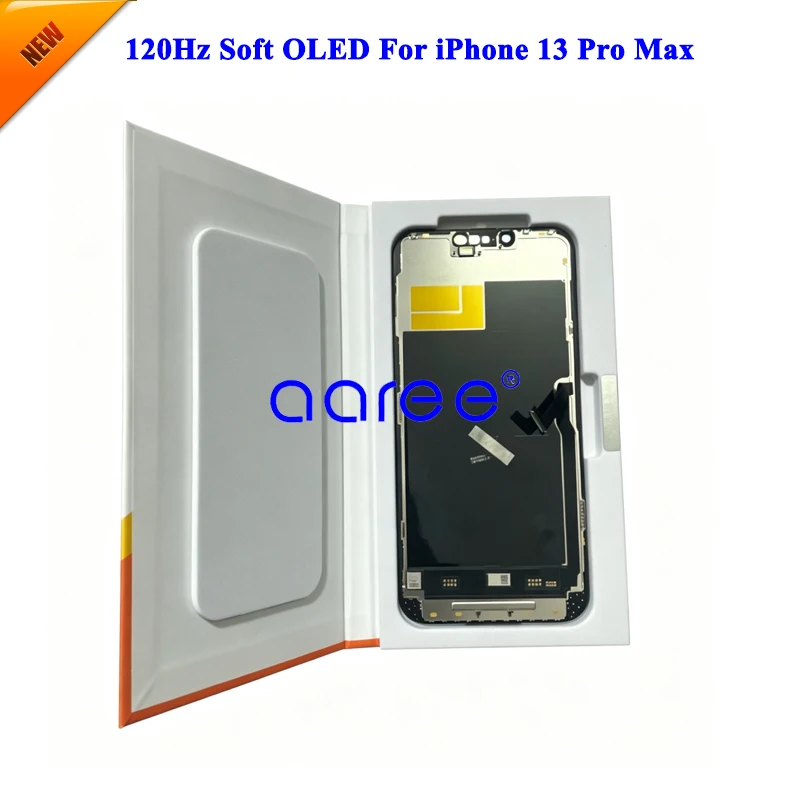 RJ Brand 120Hz Soft OLED Display Screen For iPhone 13 Pro MAX Display LCD Screen Touch Digitizer Assembly