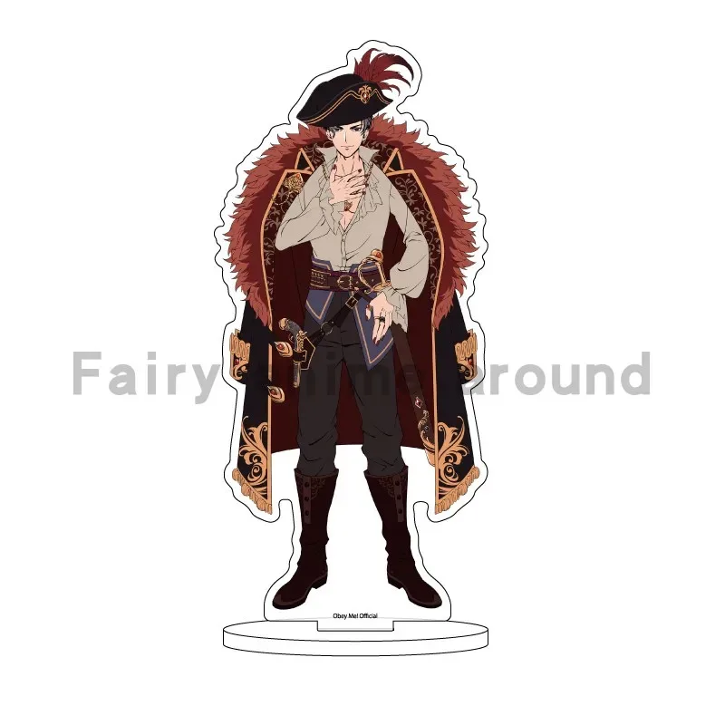 Game 2-Obey Me Anime Lucifer Mammon Leviathan Asmodues Beelzebub Belphegor Acrylic Stand Doll Figure Model Plate Toy For Gift