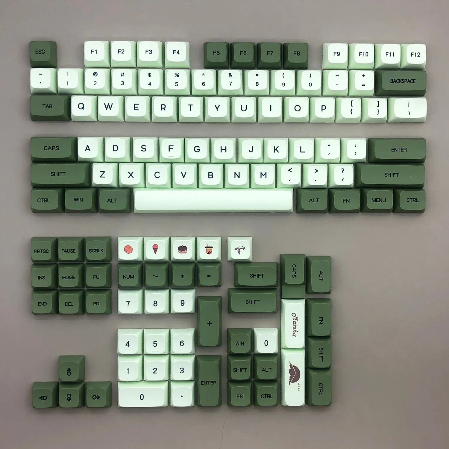 Клавиатура PBT Keycap XDA с высокой сублимированной технологией, персонализированные колпачки для клавиш Cherry MX Switch, игровая механическая клавиатура