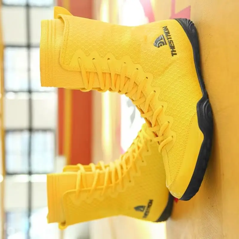 

New Arrival 2025 Wrestling Sneakers for Men Luxury Brand Boxing Shoes Mens Breathable Fighting Shoe Designer Wrestling Shoes