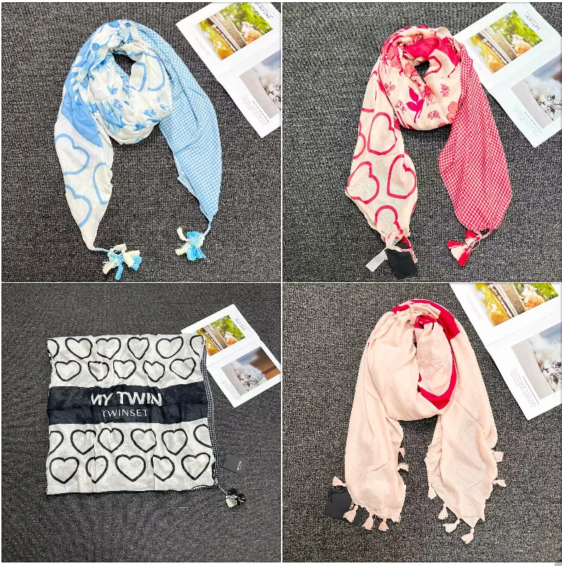 Original foreign trade order, Italian brand, embroidered and printed beach sunshade, new fashionable women's scarf