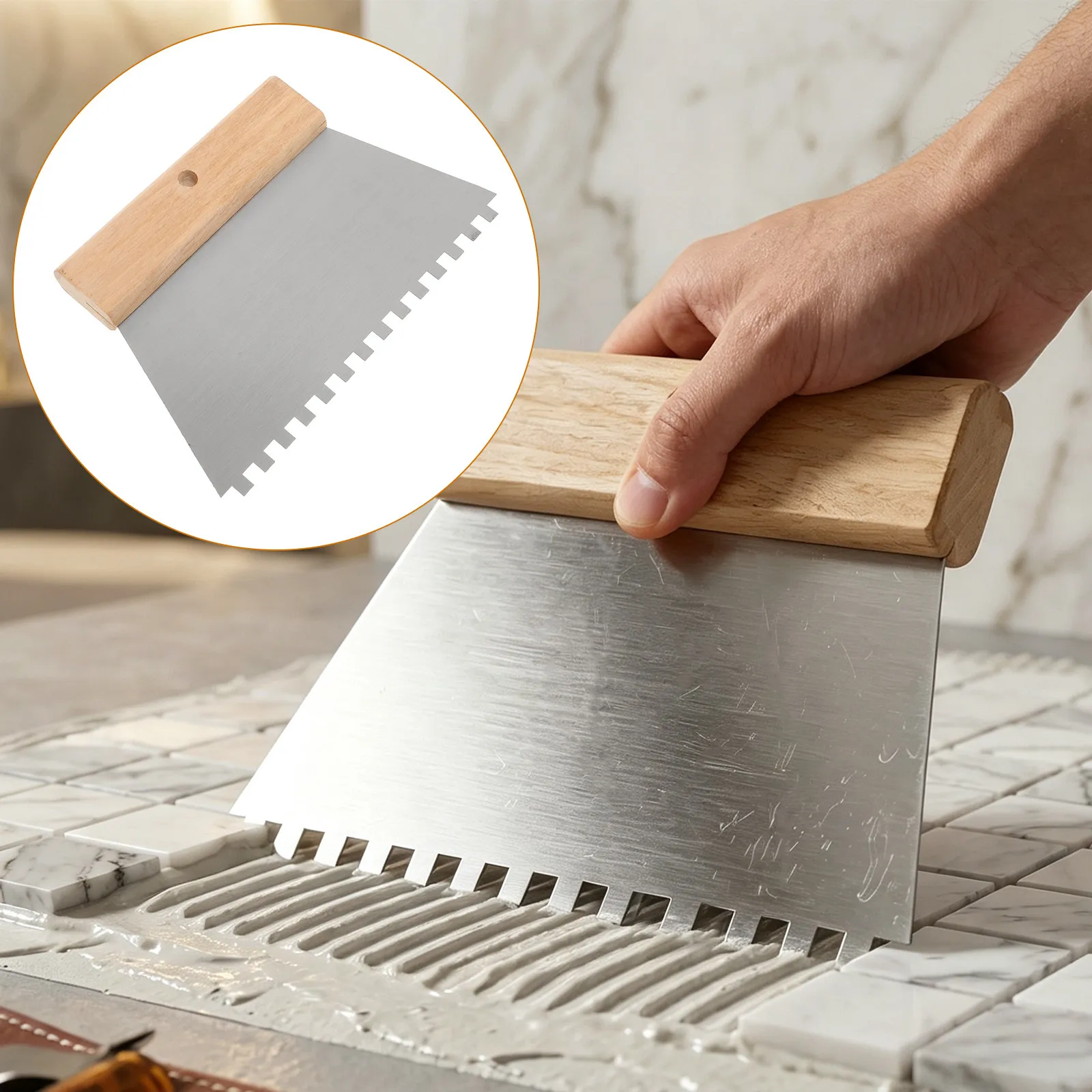 Stainless Steel Skimming Blade Painting Finishing Smoothing Knock Scrapers Drywall Skimming Blade Wall Plastering Tools