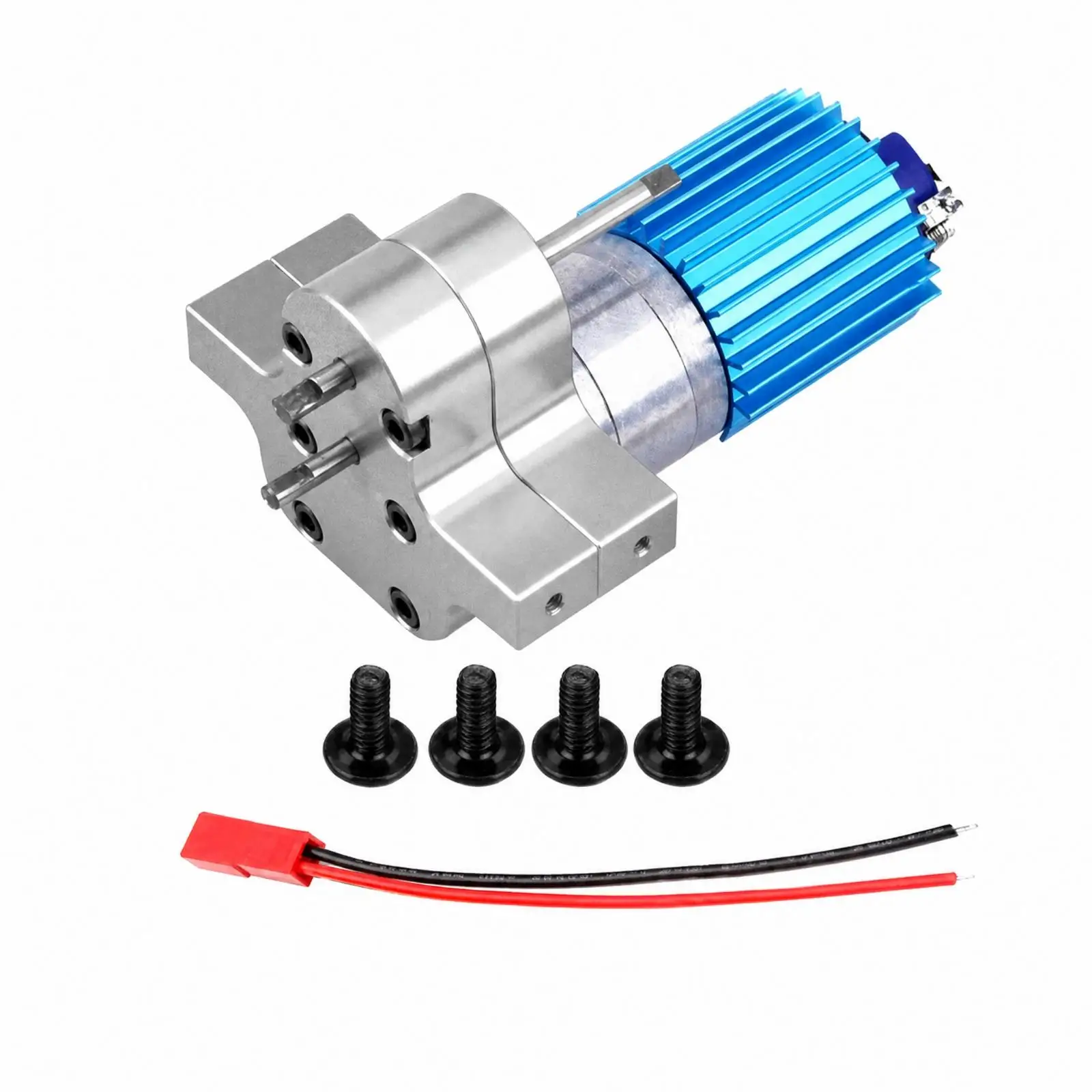 Precision Metal Gearbox Assembly for WPL RC Truck with 370 Motor and Speed Reduction for B26 B36 Q