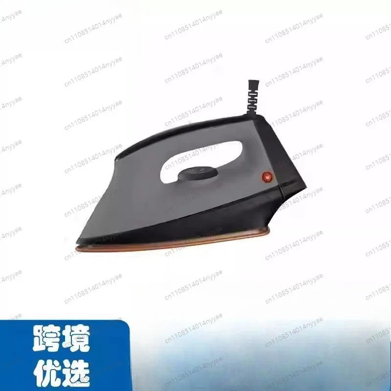 Heavy Duty Aluminum Soleplate Electric Iron - Non-Stick Coating, Ergonomic Plastic Housing, Fast Heating for Home & Travel