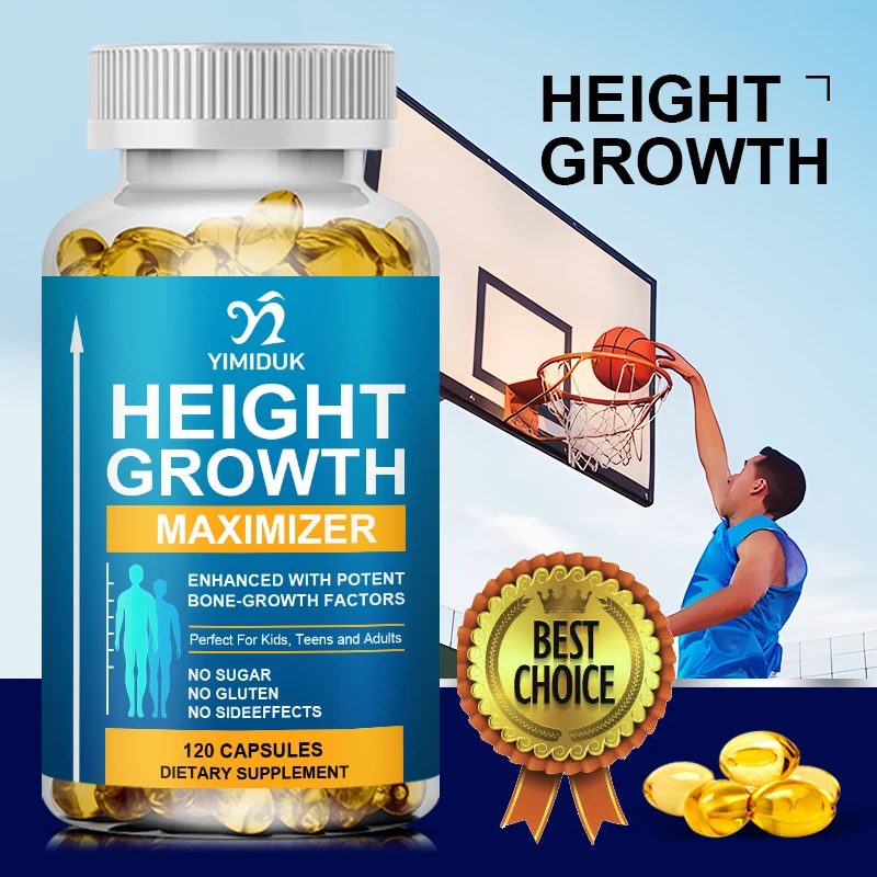 Yimiduk Lysine, Arginine, Glutamine and Glycine Supplement - Height Growth - Natural Bone Growth, Improved Physical Performance