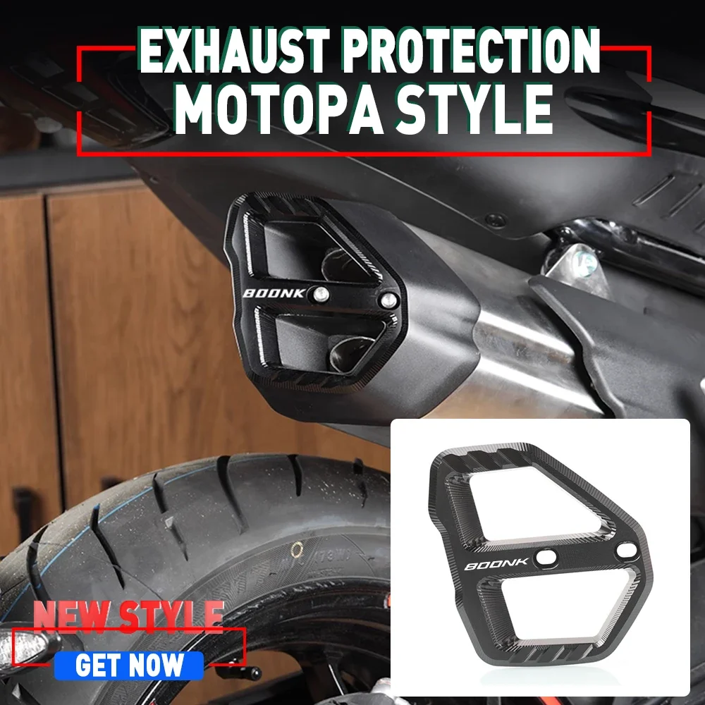 For CFMOTO 800NK 800 NK CF800NK Motorcycle Exhaust protective cover Trim Cover Exhaust Pipe Tail End Accessories Case