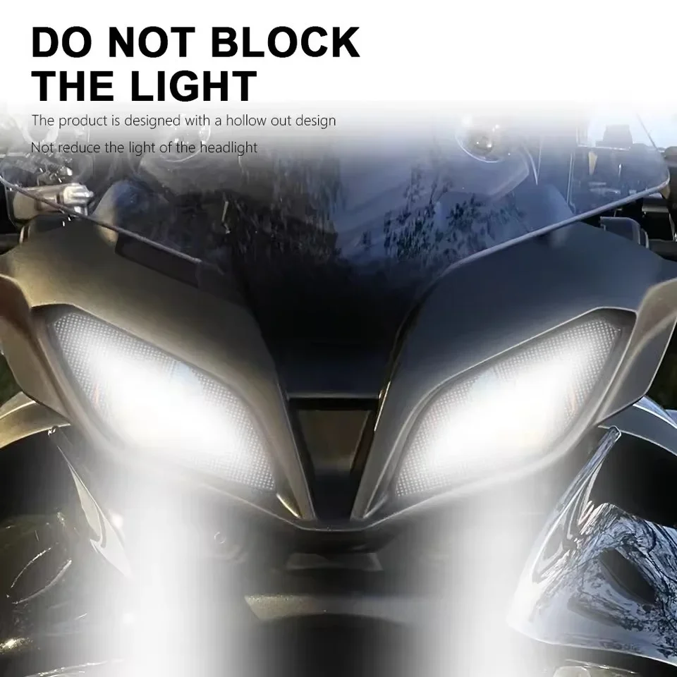 Headlight Sticker Waterproof Motorcycle Decals For Yamaha Tracer 9 GT 2023 2022 2021 Accessories Tracer 9GT Motorbike Stickers
