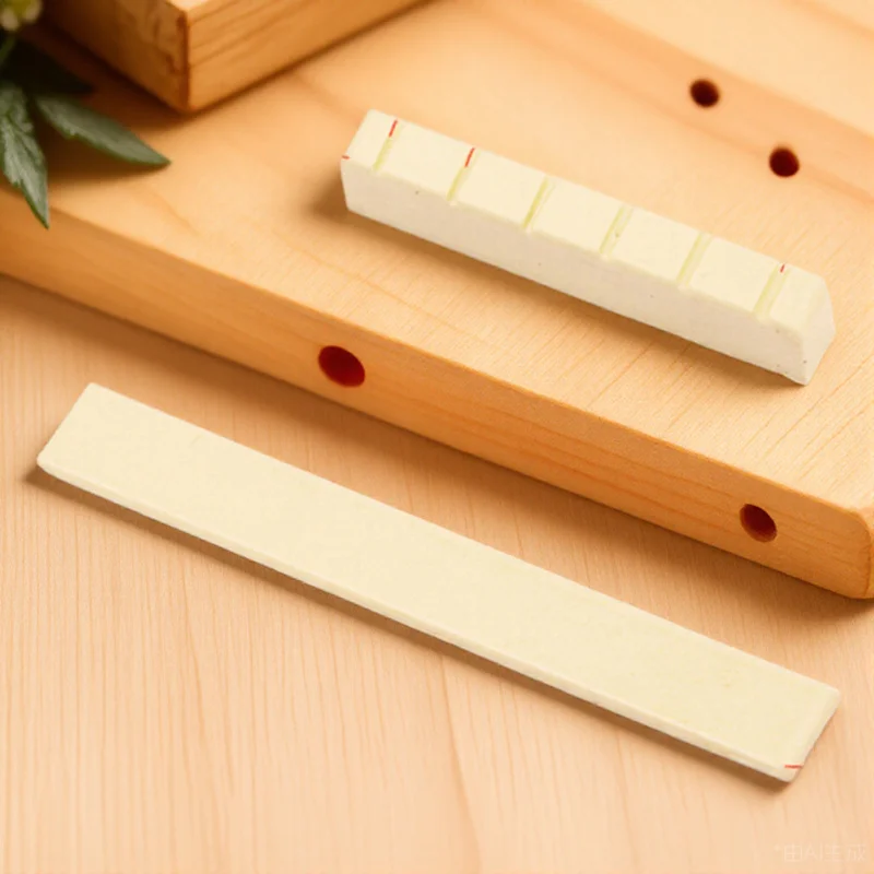 طقم استبدال سرج الجيتار والجوز باللون الأصفر للجيتار الكلاسيكي من البلاستيك مناسب تمامًا وصوت قابلية اللعب المحسنة