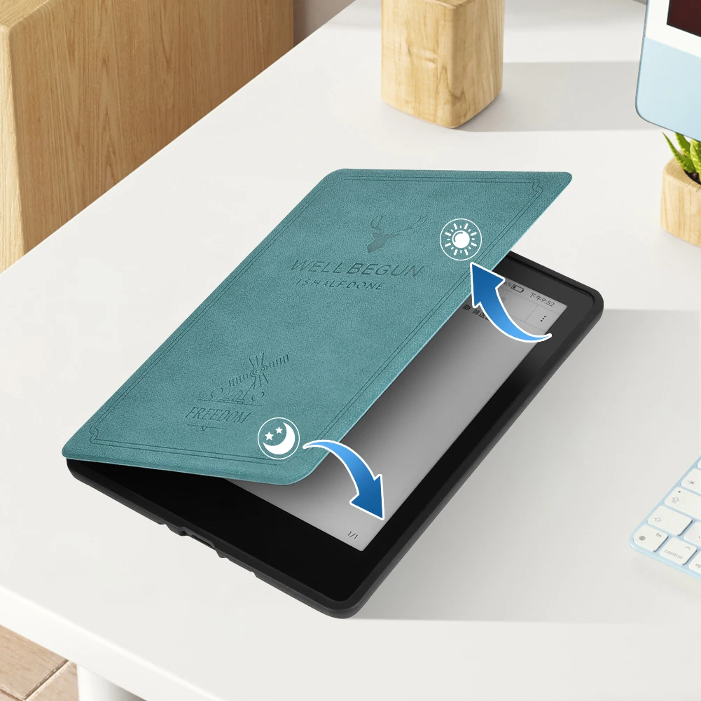 

Protective Shell Soft Ebook Case for Kindle Paperwhite Signature Edition 2024 7inch for Kindle Colorsoft Signature Edition 7inch