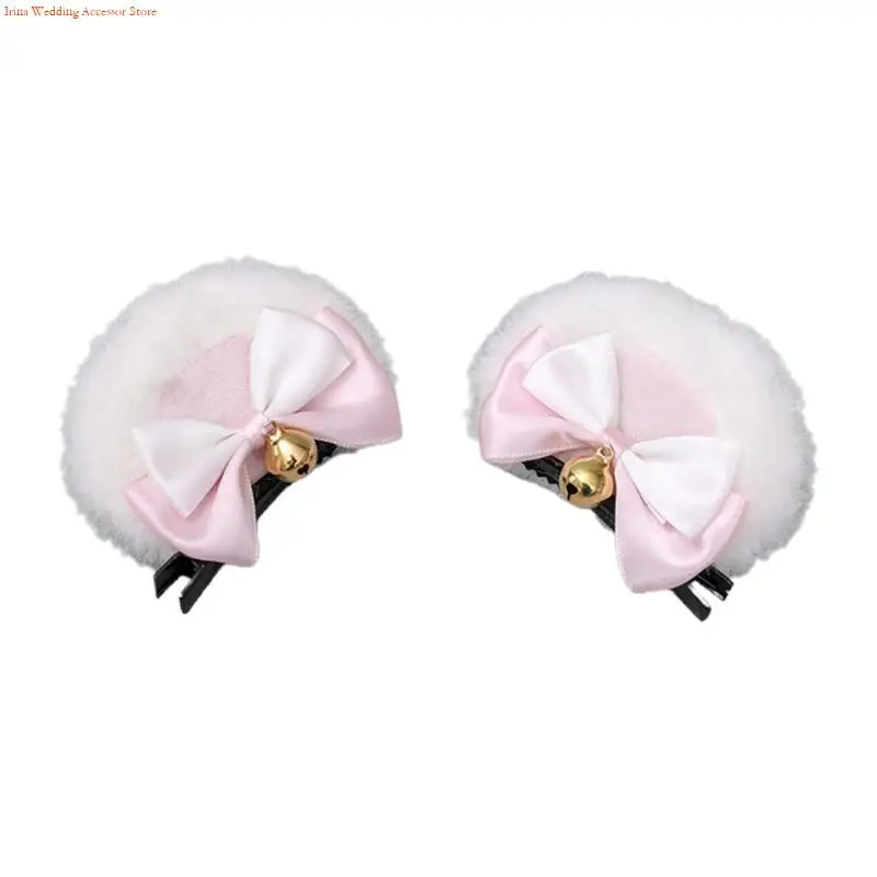 G92D FAUX FAUX ROUNTE ROURS EARRAS CLIP CABE