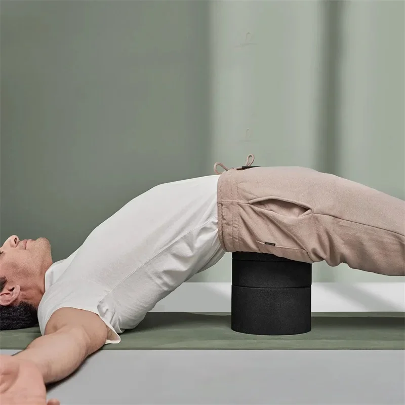 One Set Back Stretcher Back Saver Chest Fitness Stretching With Groove For Spine Height Adjustment Back Trainer Exercises