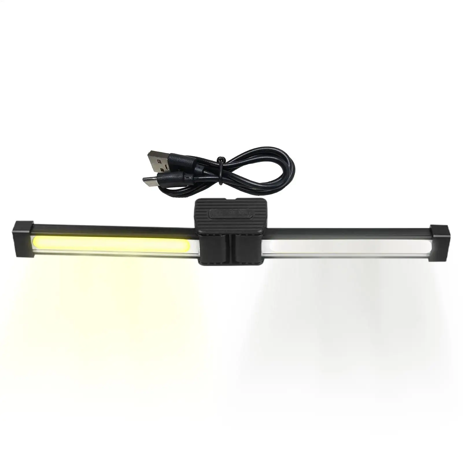 7-speed Dimming Flashlight Gym Lamp Light Magnet LED Flashlight With Hook 180 Degree Rotation Worklight Handheld flashlight