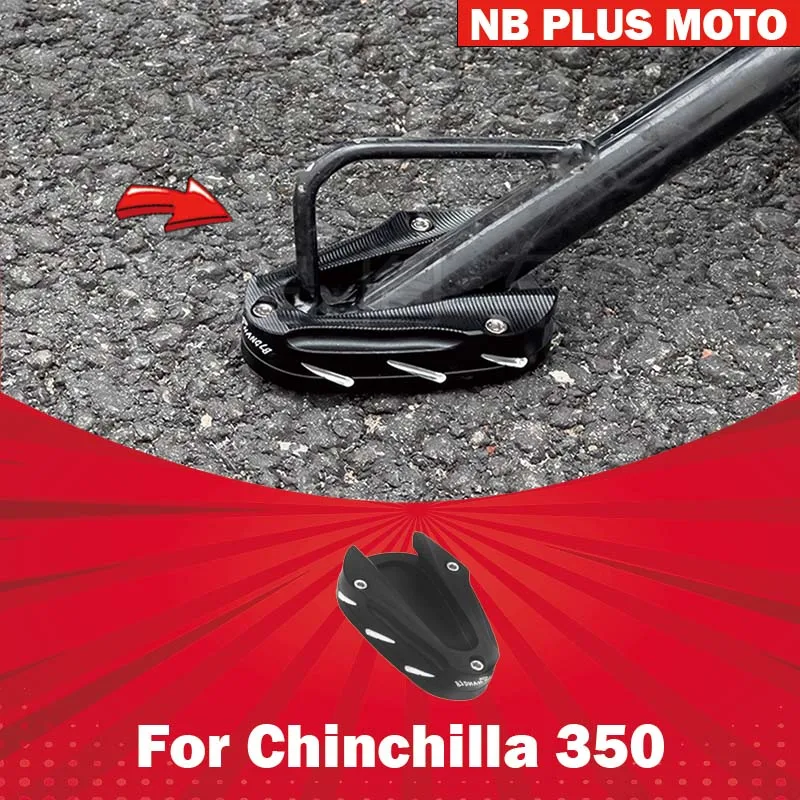 【Premium】For Chinchilla 350 retro enlarged anti-slip foot brace, side brace, side frame, side footpost, widening and thickening