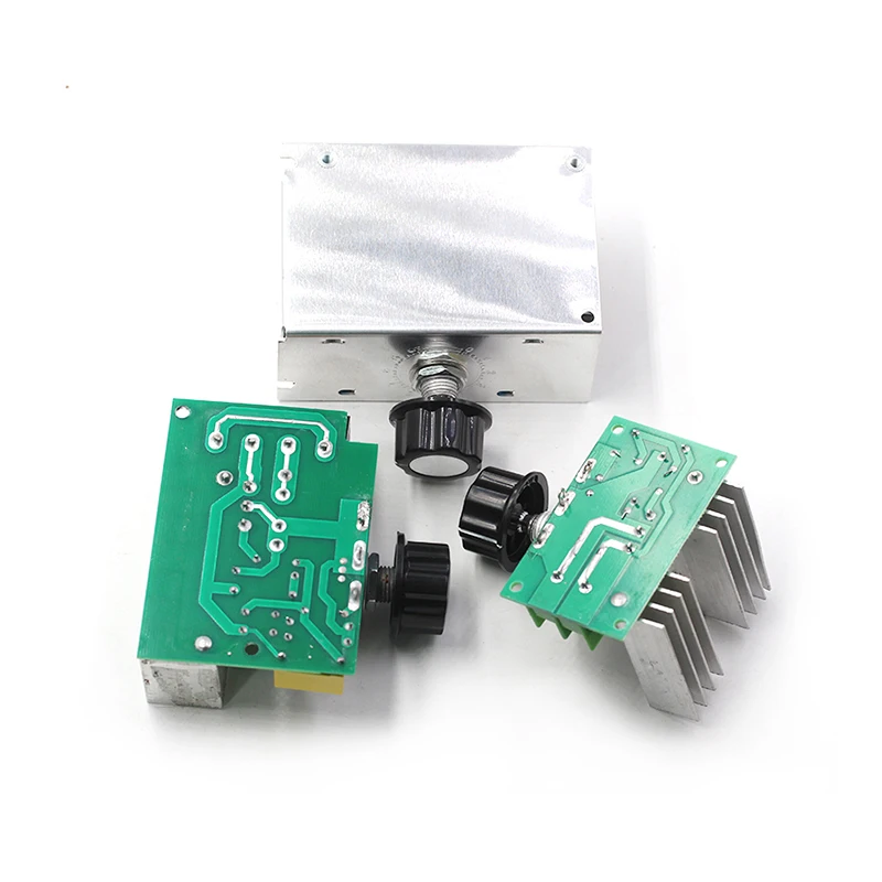 4000W SCR high power AC motor electronic voltage regulator module dimming speed regulation temperature regulation 220V
