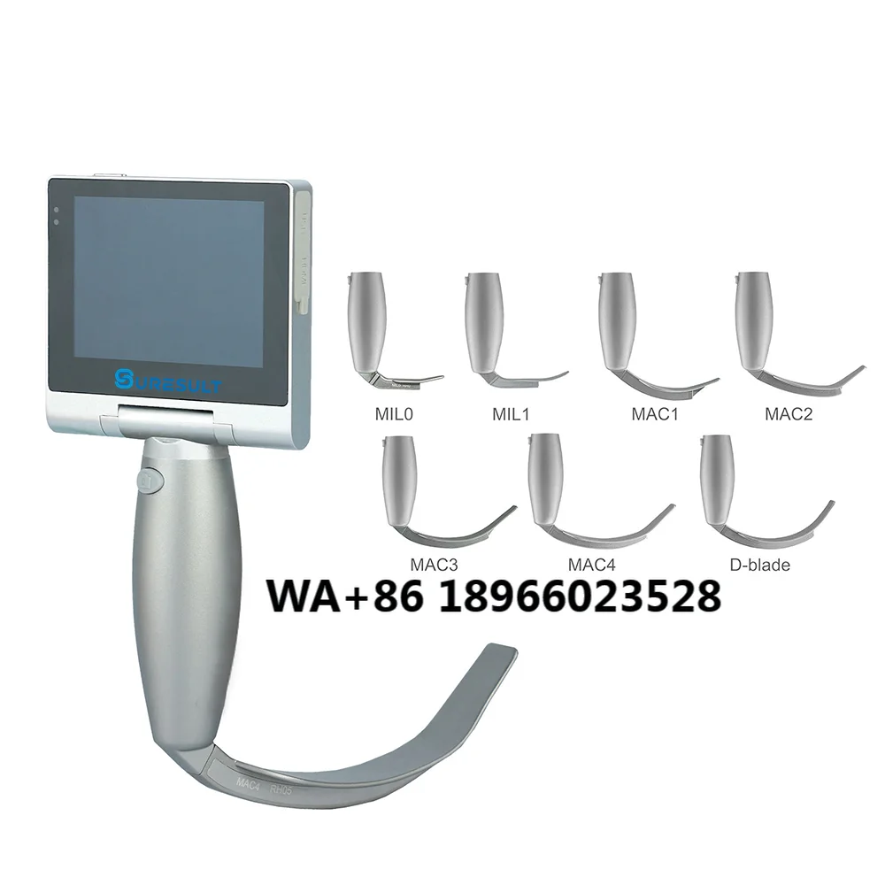 Single Use Disposable  Portable Neonate Pediatric Adult Laryngoscopy Video Laryngoscope Videolaryngoscope