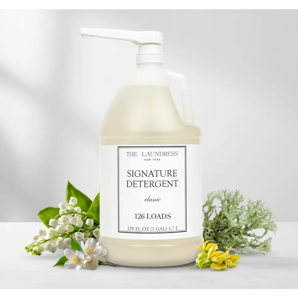

Premium Concentrated Laundry Detergent Gallon Pump - 126 Loads, Triple Enzyme Stain Remover, Fresh Scent for All Fabrics