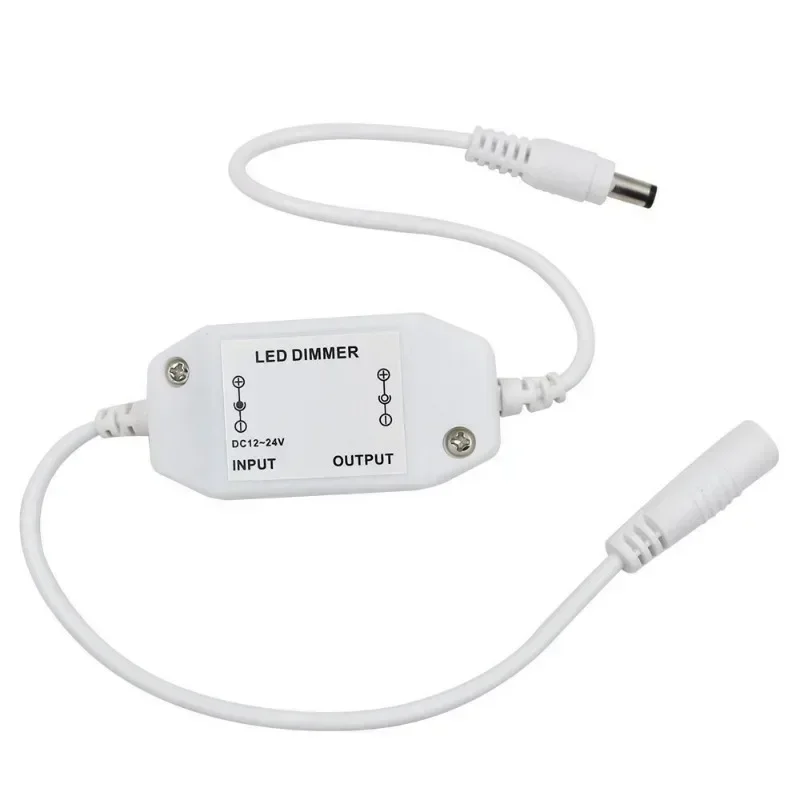 LED-Dimmer Schalter Helligkeit einstellen Controller für 3528 5050 5730 5630 einfarbige Streifen Licht DC 12V 24V Injecteur Poe