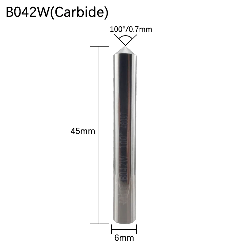 Imagem -05 - Graus Wb042 B042w Cortador de Dimple Tracer em Carboneto Compatível com Keyline 303 304 305 Punto T-rex T-rex Advance 0.7 mm 100