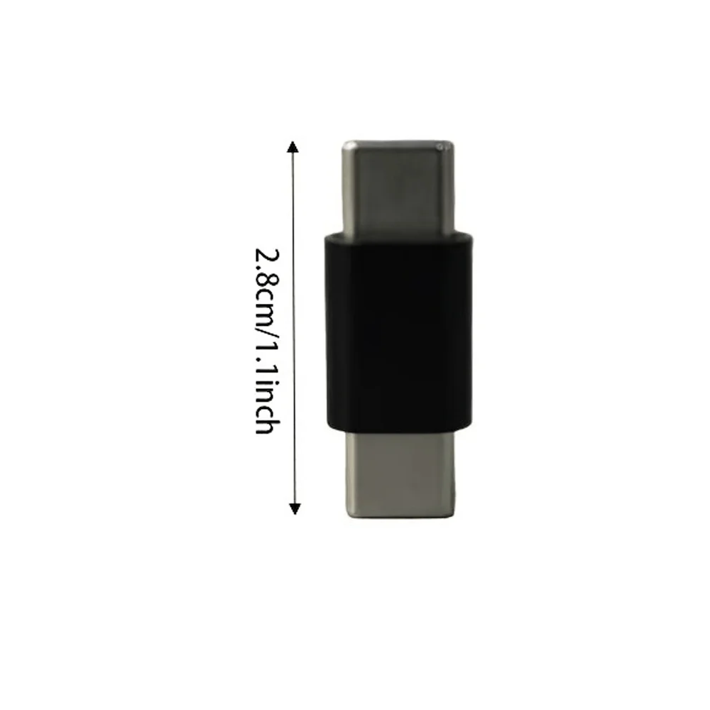 USB C Male to Male Adapter, USB Type C Coupler Extender Support PD, 5Gbps, for Thunderbolt 4/3, MacBook Pro/Air, Laptop, Phones