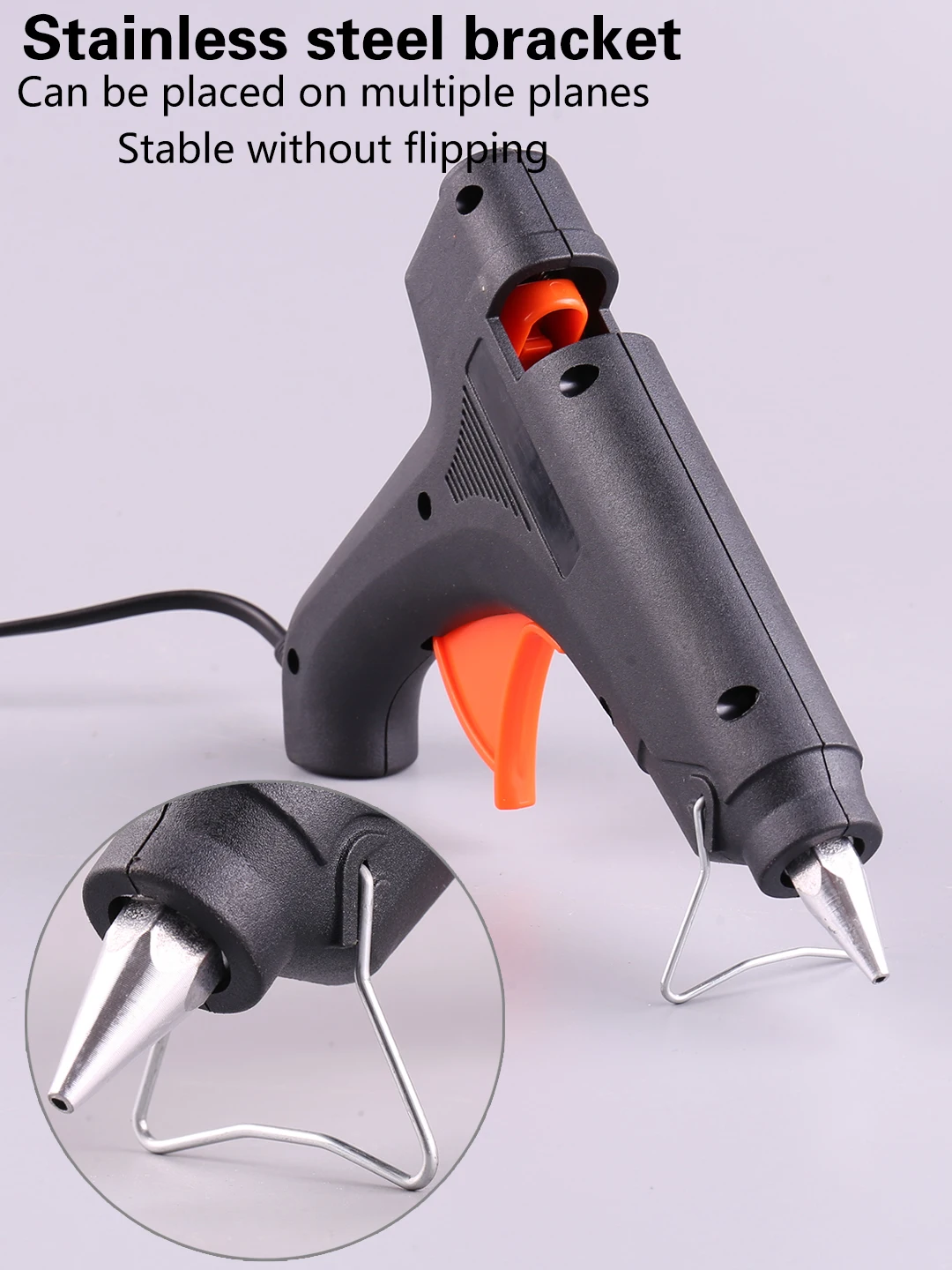 CZ Hot melt glue gun 100w large size 11mm  thick glue rod gun Electric melt gun aircraft model repair tool