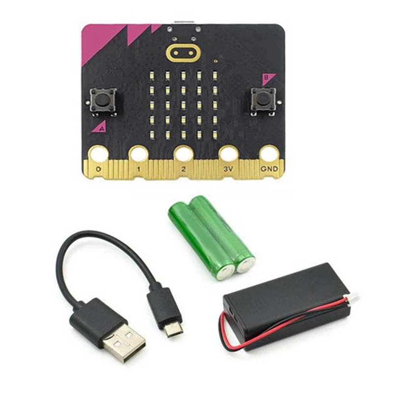 

Microbit V1.5 GO стартовый комплект новая версия программируемая обучающая макетная плата для DIY