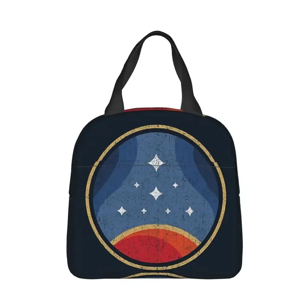 Constellation Badge - Starfield Lunch Bags Bento Box Lunch Tote Leakproof Picnic Bags Cooler Thermal Bag for Woman Girl School