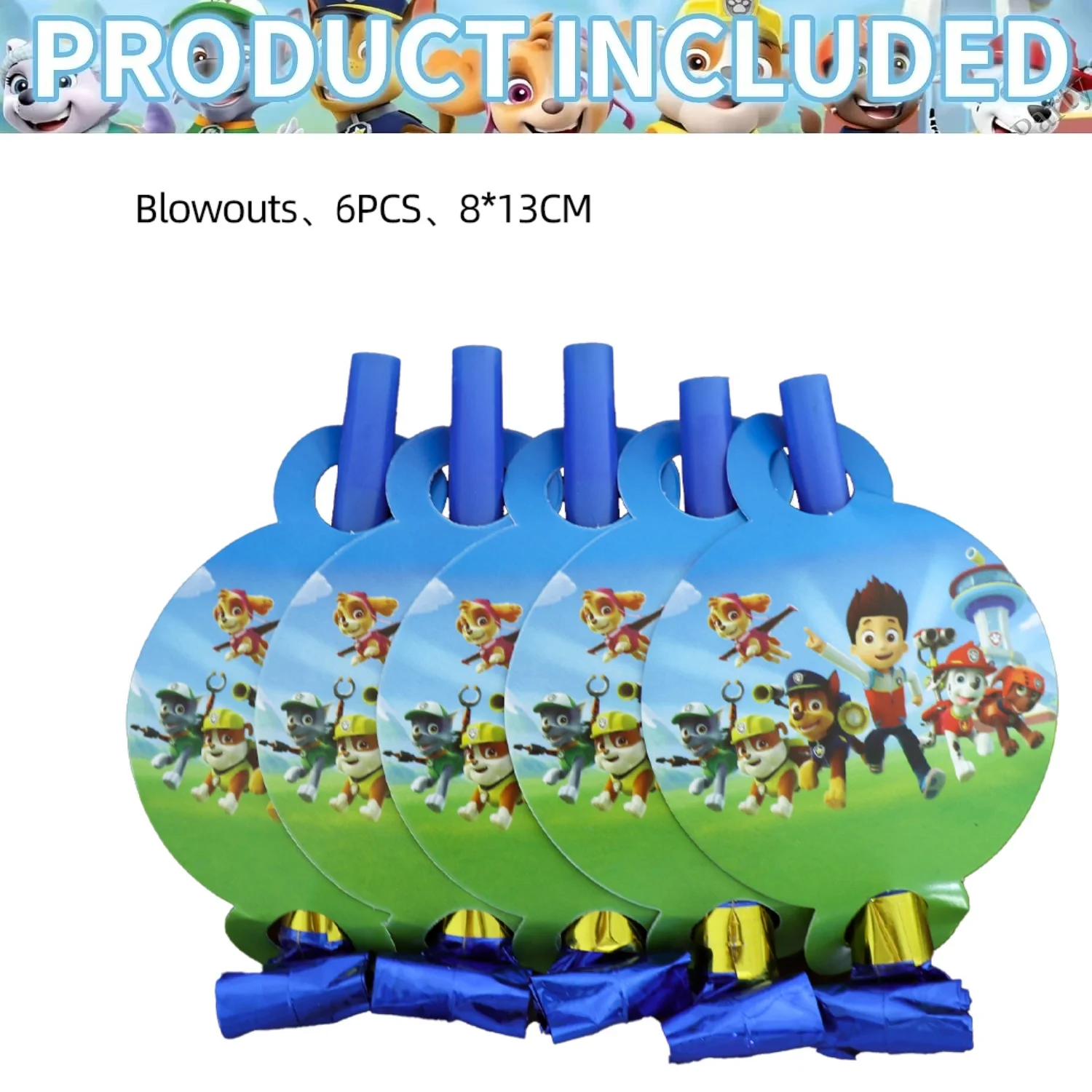 Variant: blowouts-6pcs