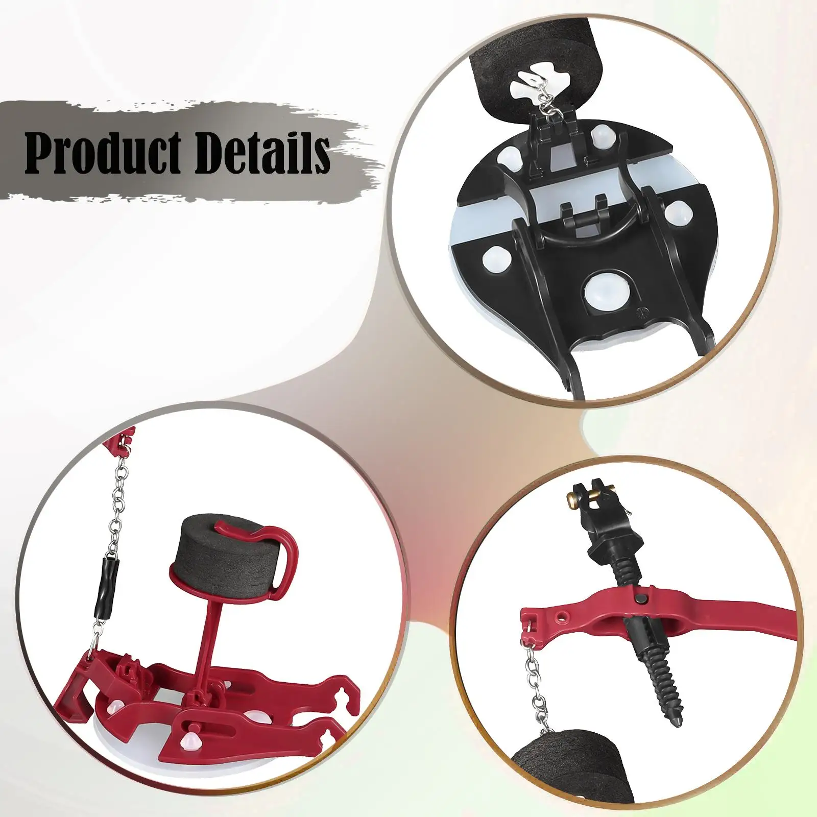 

Комплект для замены клапана унитаза: пластиковая цепочка и прочные металлические детали для эффективной системы смыва, уход за сантехникой в ванной комнате