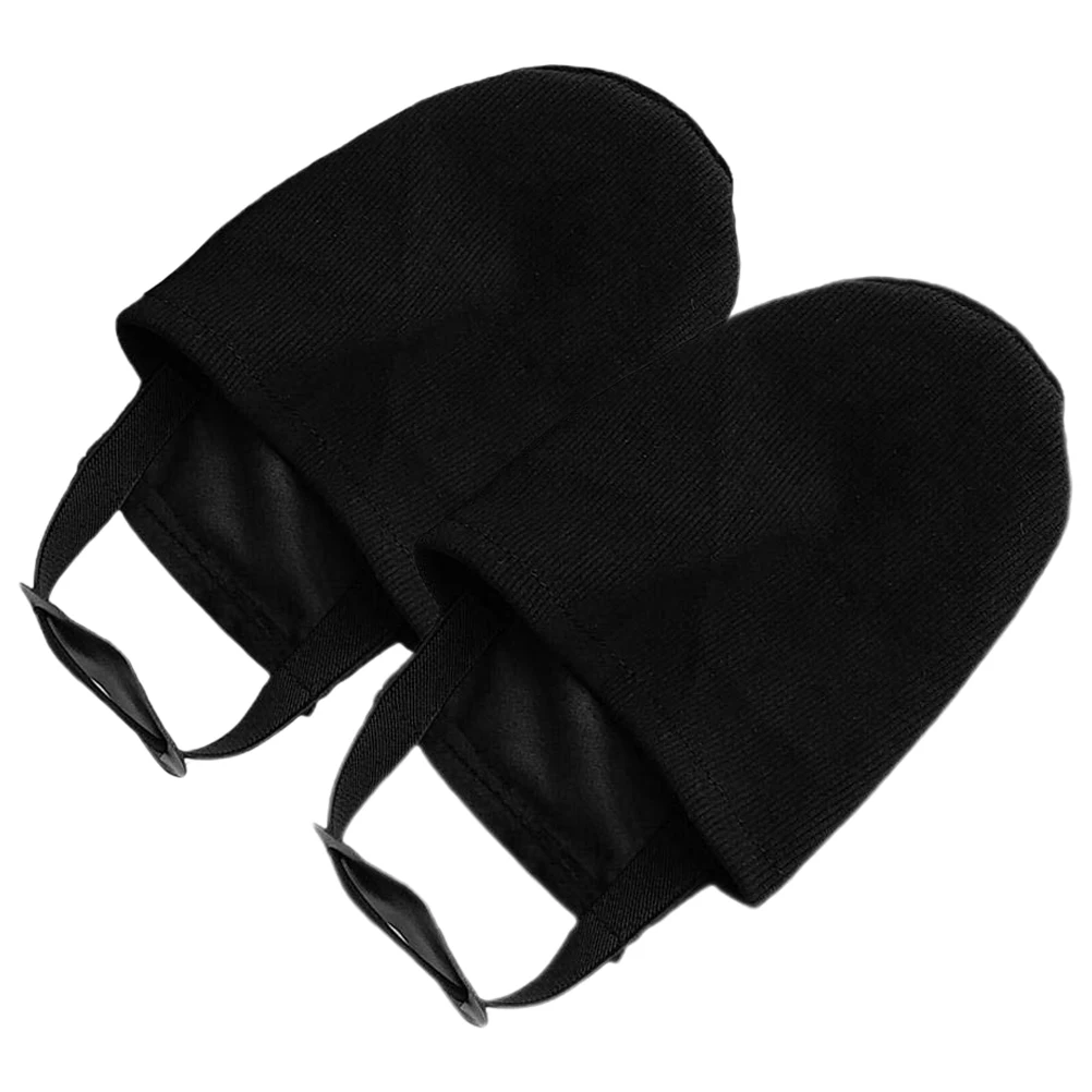 

1 Pair Of Shoe Covers Adjustable Elastic Straps Slider For Women Men Universal Fit Bowling Accessories Sliding Mat Wear-Resist