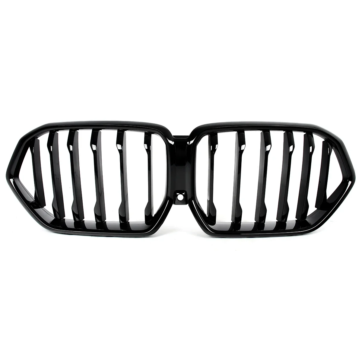 SAIQINGSP Front Bumper Grille Gloss Black For BMW X6 G06 2024-UP Car Accessories Tools Painted