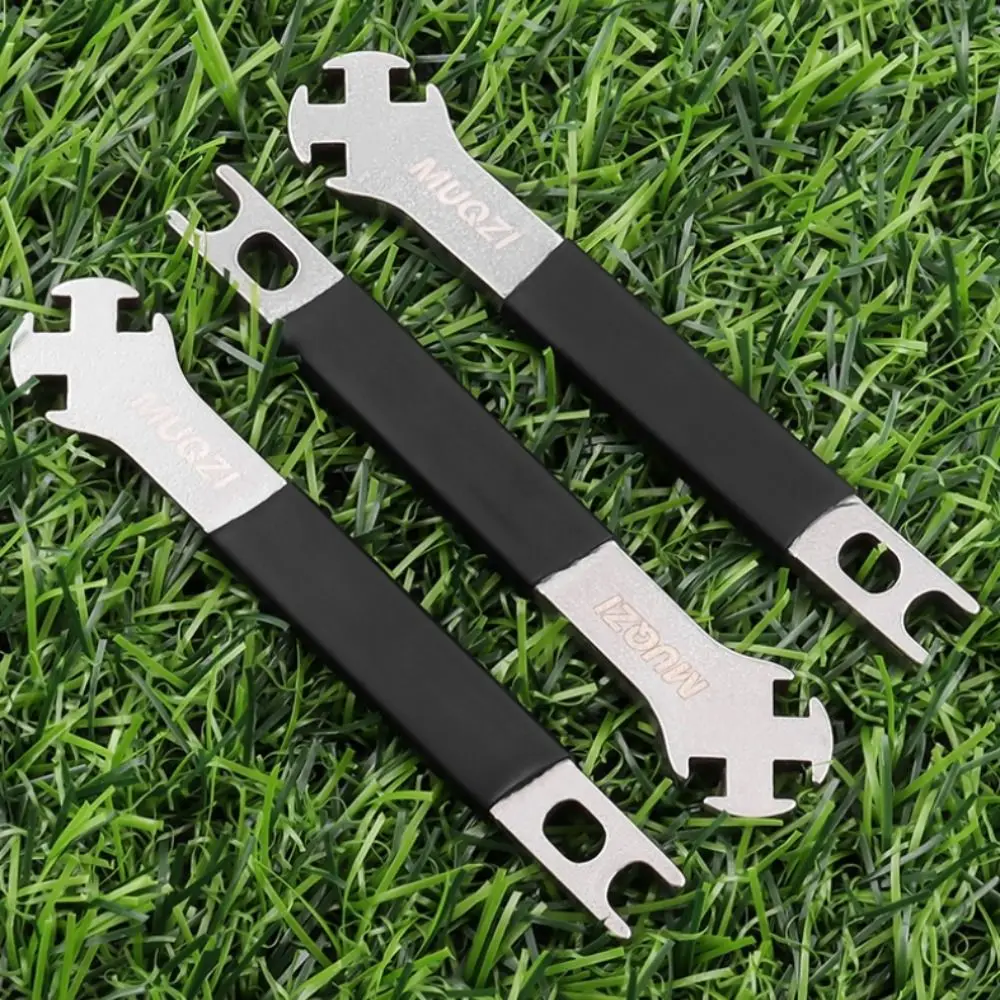 

Stainless Steel Bike Spoke Wrench Multifunctional Portable Wheel Spoke Wrench Tool Adjustment Correction Installation