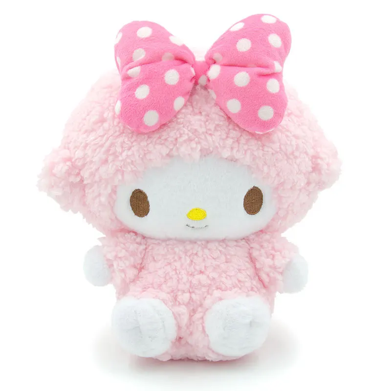 E－STRONG 100 % echtes Sanrio Pink Lamb My Sweet Piano Kuromi My Melody Hello Kitty Plüschtier Plüschpuppe Bettdekoration Geburtstagsgeschenk 3